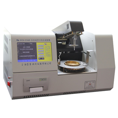 上海昌吉SYD-3536D型全自動開口閃點(diǎn)試驗器 （觸摸屏）