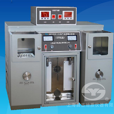 上海昌吉SYD-6536B-1石油產品蒸餾試驗器 (低溫雙管式)