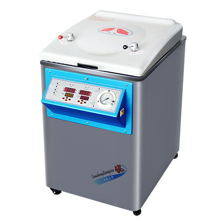 上海三申YM50FGN立式電熱蒸汽滅菌器高壓滅菌鍋(干燥內排)50L